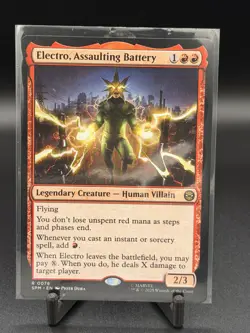 Electro, Assaulting Battery R Marvel's Spider-Man 76 NM - Image 1
