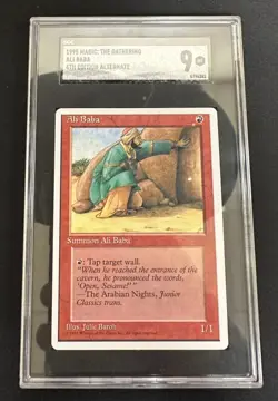 SGC 9 MTG Magic Alternate 4th Edition Ali Baba - Image 1