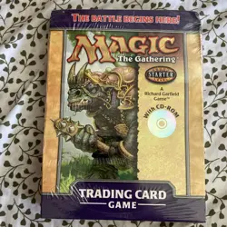 Magic The Gathering Starter Deck With CD-ROM Set BRAND NEW SEALED Vintage 2000. - Image 1