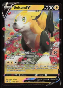 Boltund V SWSH219 Sword & Shield Promo Pokemon TCG Near Mint - Image 1