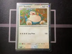 Snorlax Cosmos Holo 122 SV Scarlet & Violet Black Star Promo Pokemon TCG Card NM - Image 1