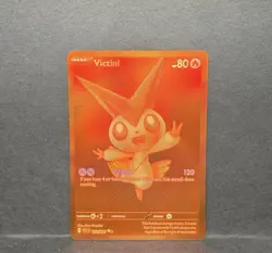 Pokemon Red VICTINI #172/086 White flare ENGLISH - Near Mint - Image 1