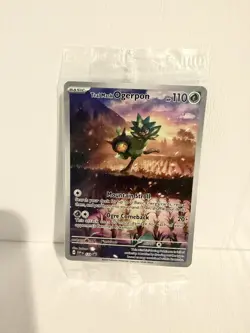 Pokemon TCG Teal Mask Ogerpon 123 Holo, Twilight Masquerade ETB Promo, Sealed - Image 1