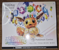 Pokemon Center Prismatic Evolutions ETB Elite Trainer Box Sealed - In Hand - Image 1