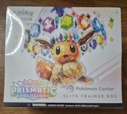 Pokemon Center Prismatic Evolutions ETB Elite Trainer Box Sealed - In Hand - Image 2