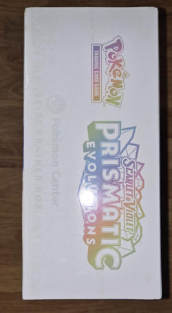Pokemon Center Prismatic Evolutions ETB Elite Trainer Box Sealed - In Hand - Image 5