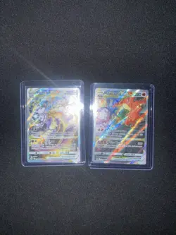 Pokemon Charizard vs Mewtwo VSTAR Duo GG44 Crown Zenith + SWSH262 Promo NM - Image 3