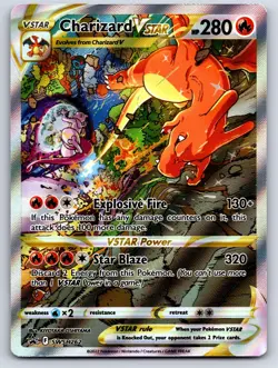 Pokemon Charizard vs Mewtwo VSTAR Duo GG44 Crown Zenith + SWSH262 Promo NM - Image 4