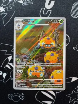 Dottler 184/182 Pokemon TCG Paradox Rift Illustration Rare English - Image 1