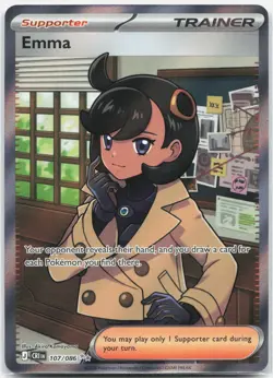 Emma 107/086 Ultra Rare Chaos Rising Pokemon Holo Near Mint - Image 1