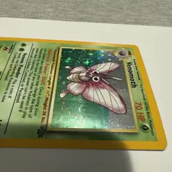 Pokemon TCG Venomoth 13/64 Holo Rare Jungle Set Unlimited WOTC VTG 1999 - Image 2