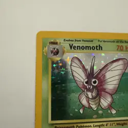 Pokemon TCG Venomoth 13/64 Holo Rare Jungle Set Unlimited WOTC VTG 1999 - Image 3