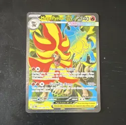 Pokemon TCG Mega Pyroar EX Ultra Rare 099/086 Chaos Rising - Image 1