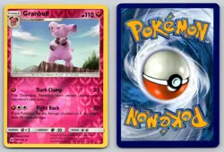 GRANBULL 91/149 UC SM BASE SET POKEMON REVERSE HOLO MP CHIAKI - Image 3