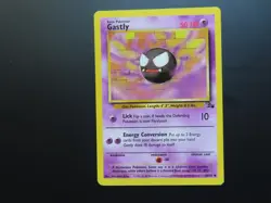 Pokemon Gastly Fossil 33/62 NM - Image 1
