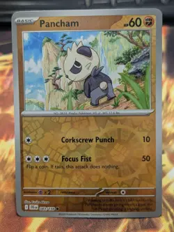 Pancham 083/159 Common Journey Together Pokemon Reverse Holo Near Mint - Image 1