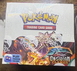 Pokemon TCG Obsidian Flames Booster Box 36 Packs New & Sealed English - Image 1