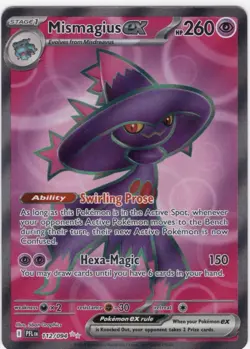 Mismagius ex 112/094 Ultra Rare Phantasmal Flames Pokemon Holo Near Mint - Image 1
