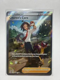 Cheren's Care GG58/GG70 Holo Pokemon Crown Zenith Galarian Gallery NM - Image 1