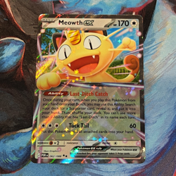 The Pokemon Company Meowth ex 062/088 Pokemon GO Holo Rare 170 HP English - Image 1