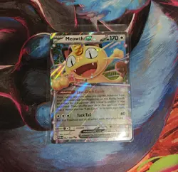 The Pokemon Company Meowth ex 062/088 Pokemon GO Holo Rare 170 HP English - Image 3