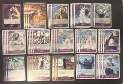 Sengoku Deck Custom Built OP16 Purple One Piece TCG x51 - Image 1
