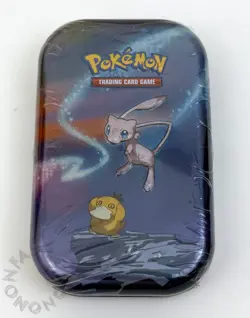 Pokemon TCG Kanto Power Mini Tin Mew and Psyduck New w/ Dent Factory Sealed 820650804137 - Image 2