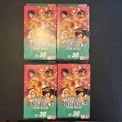 (4) - One Piece: Luffy & Ace (ST-30) Starter Decks EX **Chance** At GOD Deck - Image 1