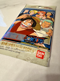 2001 One Piece Carddass Hyper Battle Bandai Jump Festa 2001 Limited Pack Sealed - Image 3