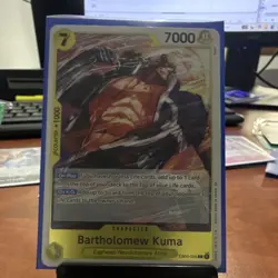 Bartholomew Kuma EB04-054 R Counter +1000 7000 Power One Piece CCG - Image 1