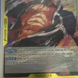Bartholomew Kuma EB04-054 R Counter +1000 7000 Power One Piece CCG - Image 2