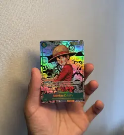 One Piece CCG - Monkey D Luffy OP13-118- Manga Rare - English - SEE DESC - Image 1
