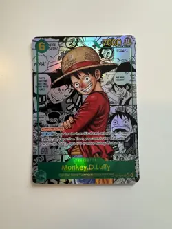 One Piece CCG - Monkey D Luffy OP13-118- Manga Rare - English - SEE DESC - Image 2