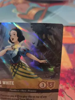 Disney Lorcana Enchanted Snow White Well-Wisher 212/204 EN Rise Of The Floodborn - Image 5
