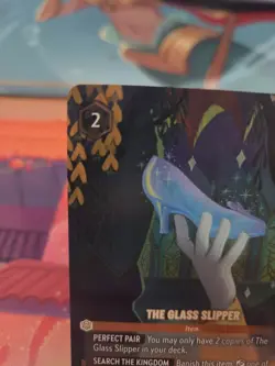 Disney Lorcana The Glass Slipper Enchanted 212/204 EN Archazia's Island - Image 4