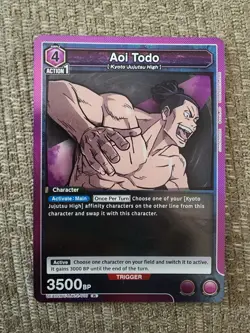 2x Union Arena Aoi Todo - UE08BT: Jujutsu Kaisen UEX02BT/JJK-2-010 - Image 2