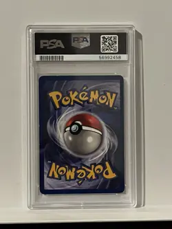 1999 Pokemon Game Dragonite #5 Movie Promo PSA 7 NM - Image 2