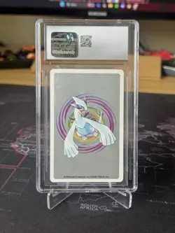 CGC 10 Gem Mint Cubone 9 of Clubs Playing Card Silver Deck 1999 Japanese Pokemon - Image 2