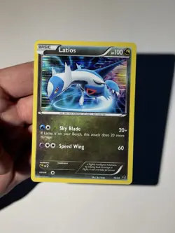 Latios 10/20- LP/MP-Dragon Vault-Black & White Holo- Pokemon - Image 3