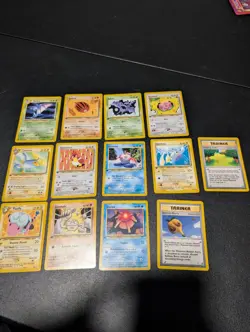 Pokemon TCG Neo Genesis 13-Card Lot - 10 1st Edition - Image 1