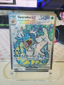 Gyarados ex 225/198 Full Art Secret Rare Scarlet and Violet Pokemon Card - NM - Image 3