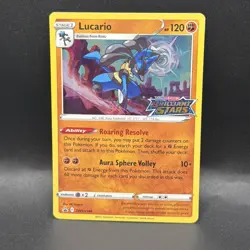 Lucario SWSH186 SWSH: Sword & Shield Promo Cards Holo - Image 1