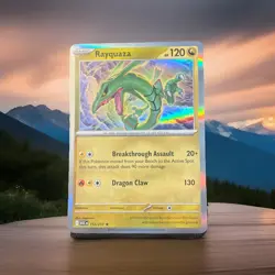 Rayquaza TCG 153/217 Holo Rare Pokemon ME02.5 Ascended Heroes NM/M Card - Image 1