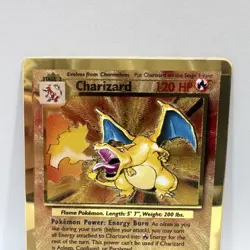 Charizard 4/102 - Gold Metal Card - Celebrations UPC Promo - Pokemon Card - NM - Image 2