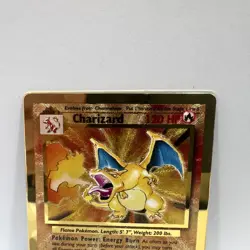 Charizard 4/102 - Gold Metal Card - Celebrations UPC Promo - Pokemon Card - NM - Image 2