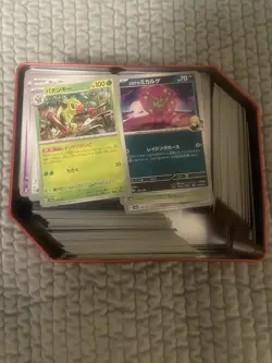 500 Card Japanese Pokemon Card Lot Bulk Holo, Common, Uncommon, Rare Modern Sets - Image 1