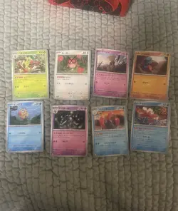 500 Card Japanese Pokemon Card Lot Bulk Holo, Common, Uncommon, Rare Modern Sets - Image 5