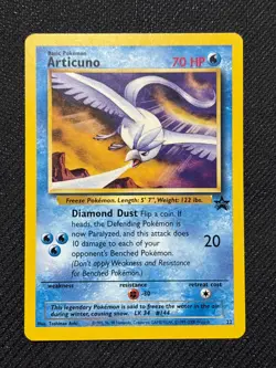 Pokemon TCG Articuno Black Star Promo Card 22 - Image 1