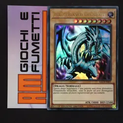 DRAGO BIANCO OCCHI BLU in italiano YUGIOH rara ULTRA yu-gi-oh! UN VERO AFFARE - Image 1