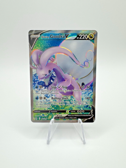 Hisuian Goodra V 187/196 Lost Origin NM Full Art Pokemon Card - Image 1